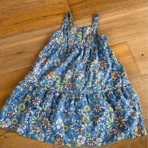 Old Navy Blue Floral Kids Dress